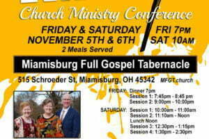 Ministry Conference Flyer-900